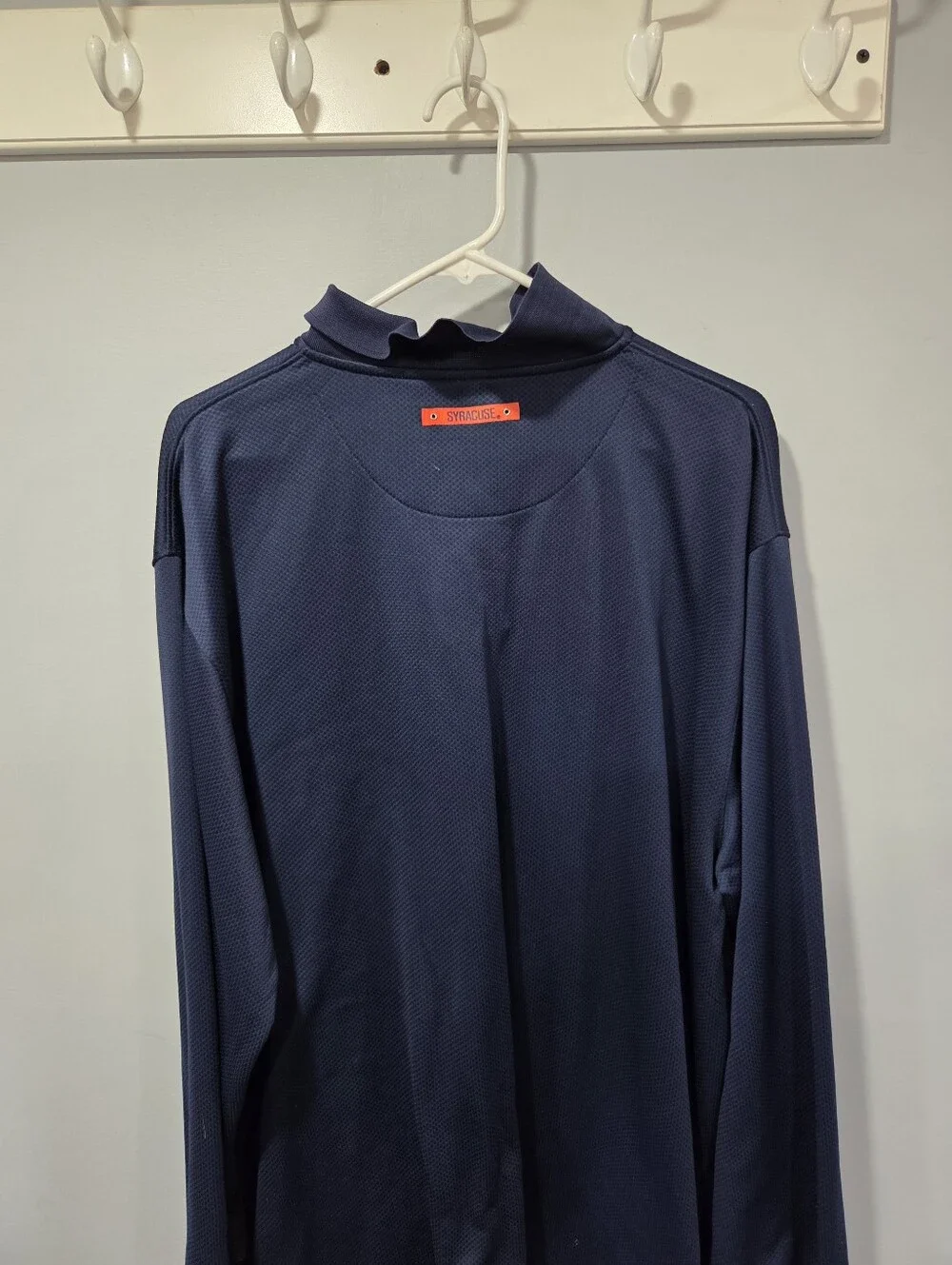 Vintage Nike Syracuse Navy Blue Mens XL Dry Fit Shirt